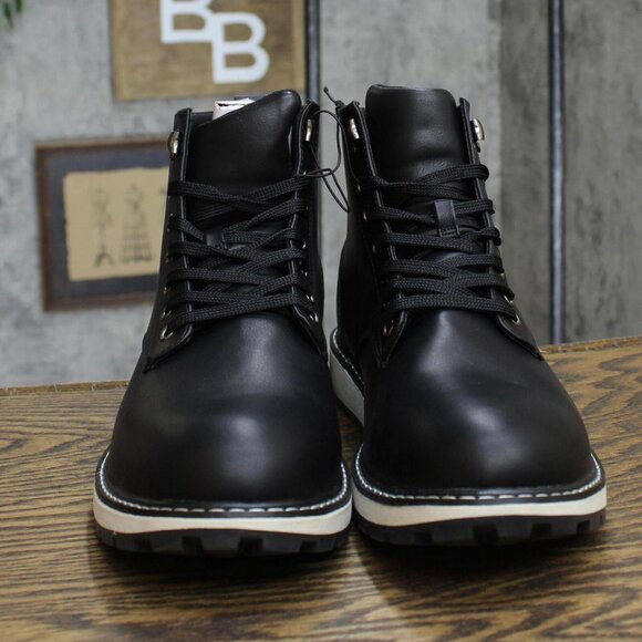 NWT Goodfellow & Co Men's Forrest Work Boots 88097799 Black 8M 8 M - Picture 4 of 7